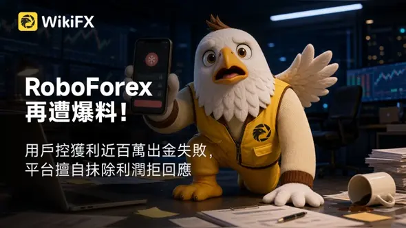 RoboForex再遭爆料！用戶控獲利近百萬出金失敗，平台擅自抹除利潤拒回應