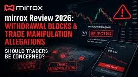 mirrox Review 2026: Withdrawal Blocks & Trade Manipulation Allegations - Should Traders be Concerned