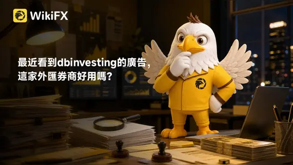 最近看到dbinvesting的廣告,這家外匯券商好用嗎?用戶評價、出金情況、詐騙風險一次看