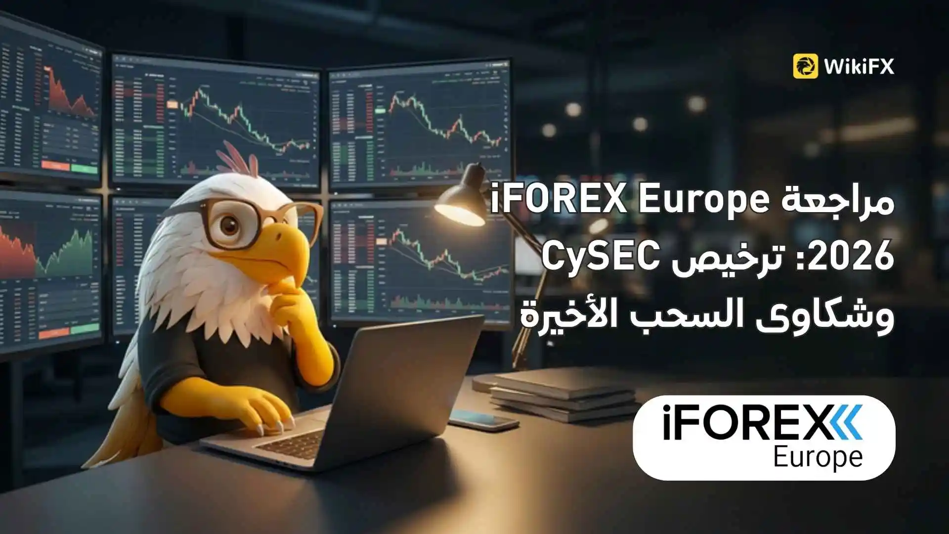 مراجعة iFOREX Europe 2026: ترخيص CySEC وشكاوى السحب الأخيرة