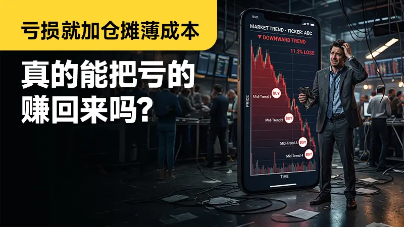 亏损就加仓摊薄成本，真的能把亏的赚回来吗？