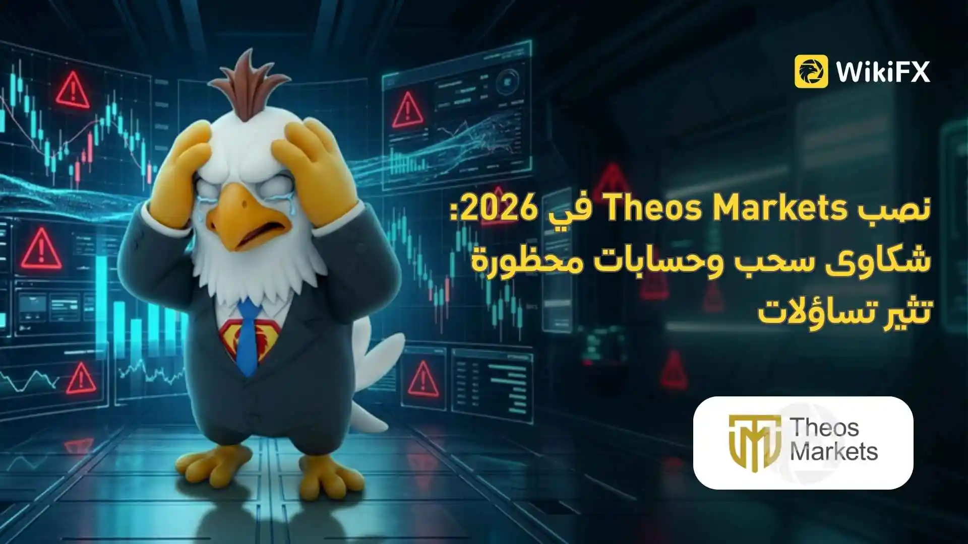 نصب Theos Markets في 2026: شكاوى سحب وحسابات محظورة تثير تساؤلات