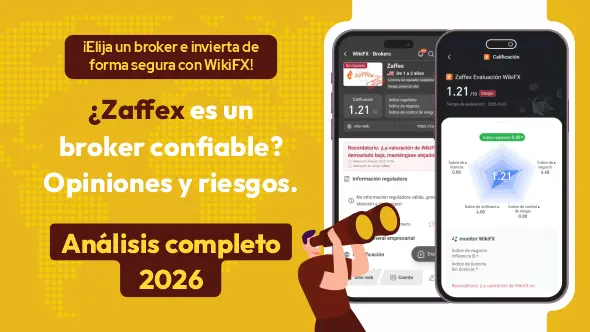 ¿Zaffex es un bróker confiable o una estafa? Análisis de bróker 2026.