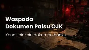 Waspada ?! Dokumen HUT ke-15 OJK Ternyata Hoaks, Ini Ciri-Cirinya
