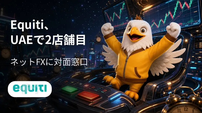 ネットFXに対面窓口 EquitiがUAEで2店舗目