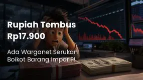 Rupiah Tembus Rp17.900, Warganet: Mending Boikot dan Beli Barang Bekas ?!