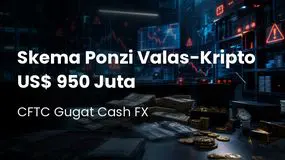 CFTC Gugat Cash FX: Janji Laba 15% per Pekan, Kini Dituduh Skema Ponzi Valas-Kripto US$ 950 Juta