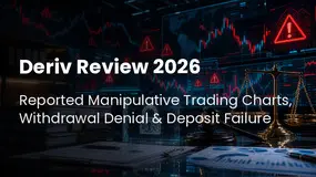 Deriv Review 2026: Reported Manipulative Trading Charts, Withdrawal Denial & Deposit Failure
