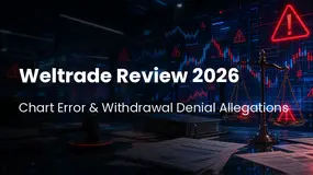 Weltrade Review 2026: Chart Error, Withdrawal Cancellation and Unaccounted Fund Deduction Claims