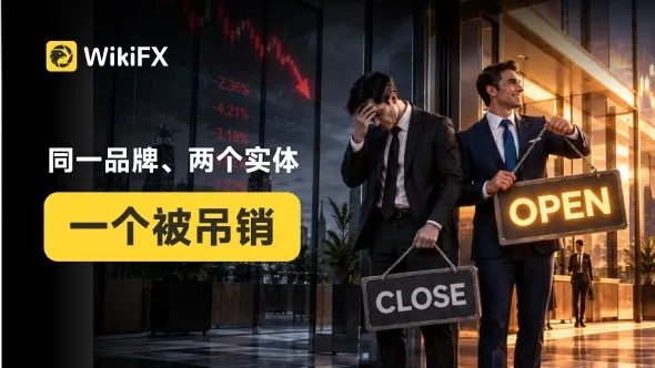 同一品牌、两个实体,一个被吊销