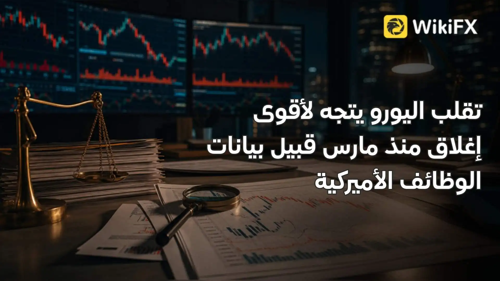 تقلب اليورو يتجه لأقوى إغلاق منذ مارس قبيل بيانات الوظائف الأميركية