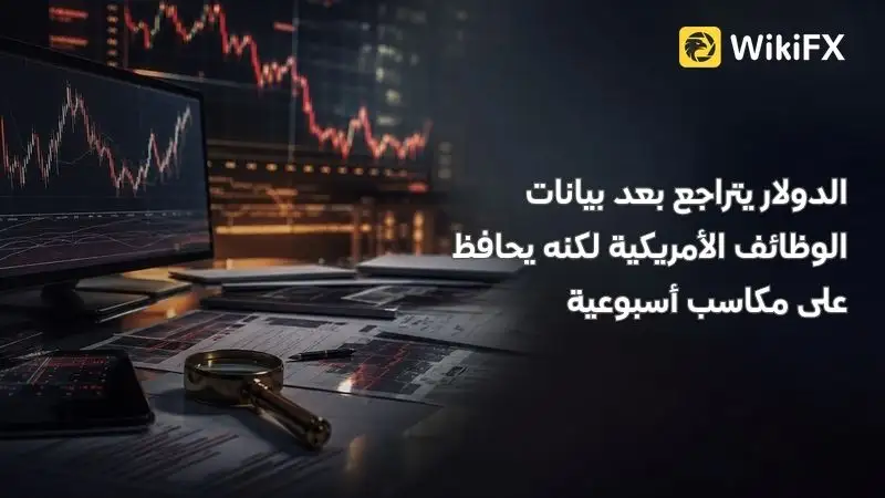 الدولار يتراجع بعد بيانات الوظائف الأمريكية لكنه يحافظ على مكاسب أسبوعية