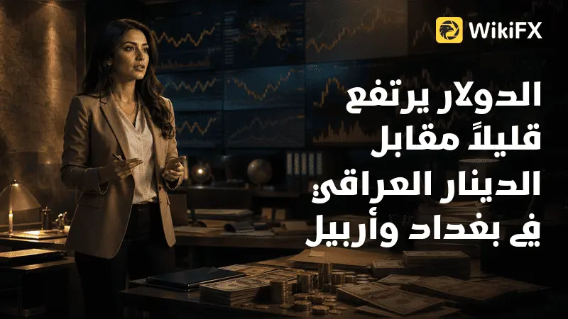 الدولار يرتفع قليلاً مقابل الدينار العراقي في بغداد وأربيل