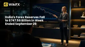 India's Forex Reserves Fall to $747.56 Billion in Week Ended September 25