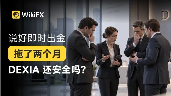 说好即时出金,拖了两个月,DEXIA 还安全吗?