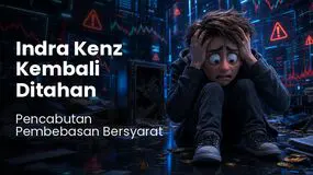 Indra Kenz Kasus Binomo Kembali Ditahan Masuk Lapas Tangerang, Bebas Bersyarat 2026 Dicabut