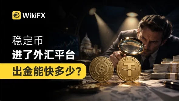稳定币进了外汇平台 出金能快多少