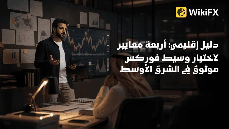 أربعة معايير محورية لاختيار وسيط فوركس موثوق في الشرق الأوسط والخليج