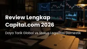 Review Lengkap Tentang Broker Forex Capital.com 2026: Daya Tarik Global vs Status Legalitas Domestik