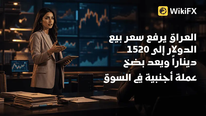 العراق يرفع سعر بيع الدولار إلى 1520 ديناراً ويعد بضخ عملة أجنبية في السوق