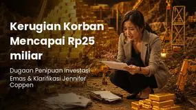 Dugaan Penipuan PT Divine Gold Jewelry Rp25 Miliar: Klarifikasi Jennifer Coppen, Istri Justin Hubner
