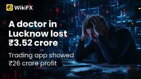 Lucknow doctor's trading app showed ₹26 crore profit. He lost ₹3.52 crore.