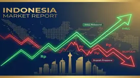 IHSG Sempat Rebound Tipis di Tengah Inflasi AS yang Memanas, Rupiah Tertekan ke Level 18.000
