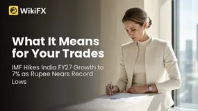 IMF Hikes India FY27 Growth to 7% as Rupee Nears Record Lows — What It Means for Your Trades