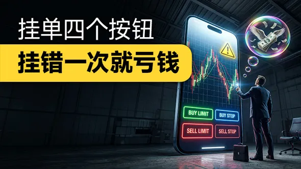 挂单四个按钮 挂错一次就亏钱