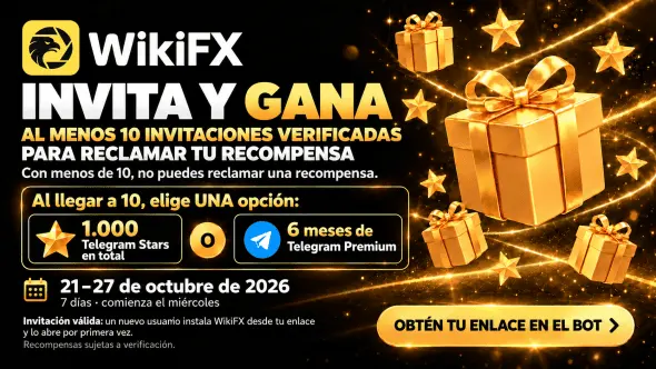 WikiFX lanza Invite & Earn con premios de Telegram para quienes inviten a nuevos usuarios