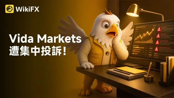 Vida Markets遭集中投訴!投資人控入金未到帳、異常平倉,平台安全性存疑
