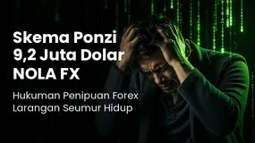 Denda Rp 66 Miliar Kasus Skema Ponzi Pada 55 Investor, Larangan Seumur Hidup untuk Pendiri NOLA FX