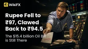 Rupee Fell to ₹97, Clawed Back to ₹94.5 — The $15.4 billion Oil Bill is Still There