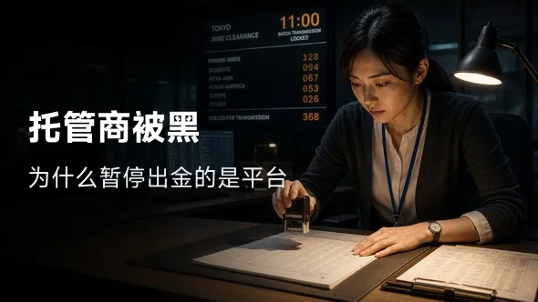 托管商被黑,为什么暂停出金的是平台