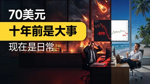 70 美元 十年前是大事 现在是日常