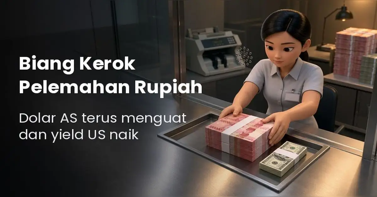 Apa Penyebab Dolar AS Terus Menguat? Rupiah Bertahan di Atas Rp18.000 dan Ini Pemicunya