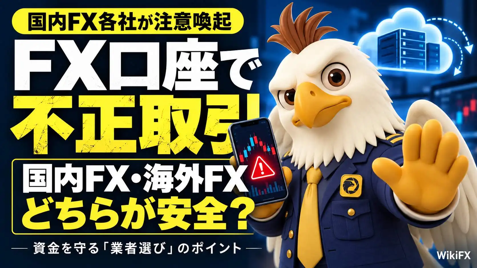 FX口座で勝手に取引されたら？ 国内・海外の違いと、いま見直したい口座の安全性
