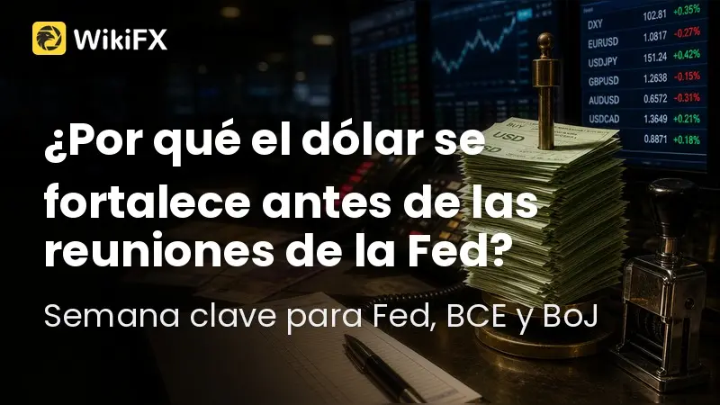 ¿Por qué el dólar se fortalece antes de las reuniones de la Fed?