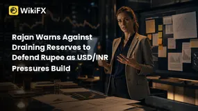 Rajan Warns Against Draining Reserves to Defend Rupee as USD/INR Pressures Build