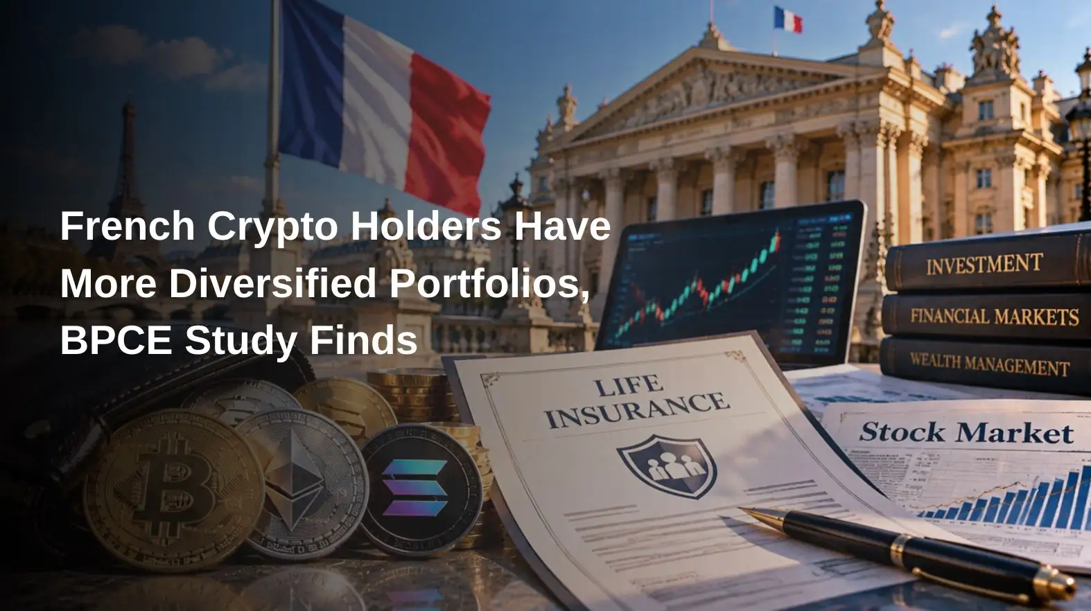 French Crypto Holders Have More Diversified Investment Portfolios, BPCE Study Finds
