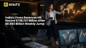 India's Forex Reserves Hit Record $725.727 Billion After $8.663 Billion Weekly Jump