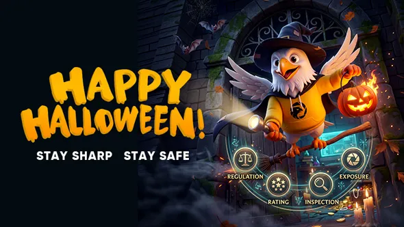 HAPPY HALLOWEEN! Stay Sharp. Stay Safe.