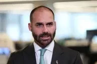 Moraes libera para julgamento ação contra Eduardo Bolsonaro por coação