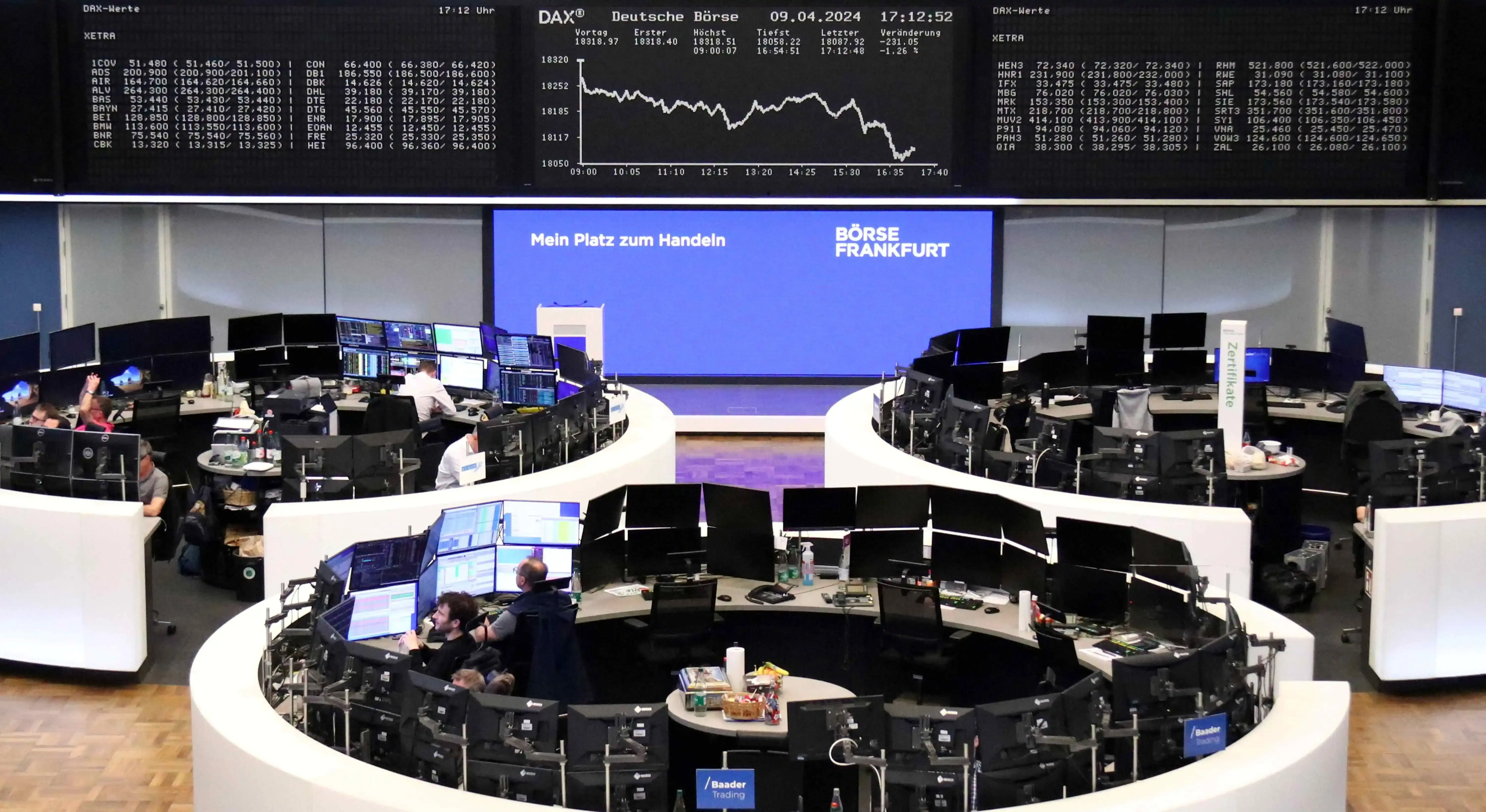 Bolsas da Europa fecham mistas, sem progresso entre EUA-Irã e de olho em títulos