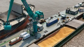 Super Porto Verde faz primeiro carregamento em terminal da Amazônia