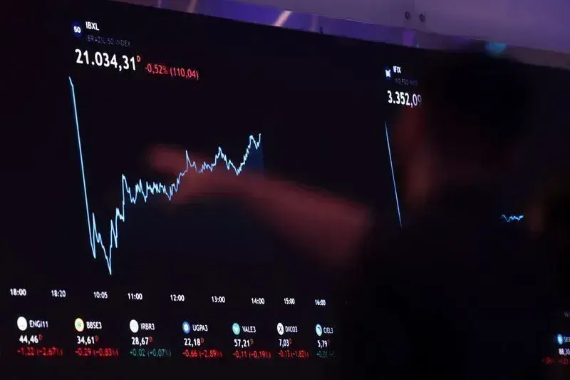 Ibovespa fecha em leve queda e acompanha Wall Street; dólar sobe
