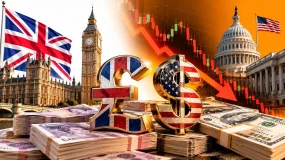 برطانوی پاؤنڈ میں گراوٹ، GBPUSD نفسیاتی ہدف 1.3250 کے قریب پھسل گیا