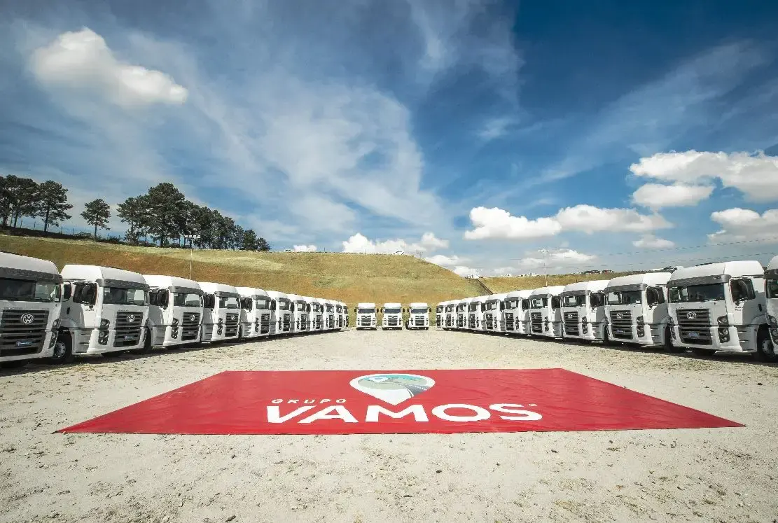 Grupo Vamos (VAMO3) registra receita de R$ 1,55 bi no 2º tri, alta anual de 10,1%