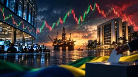Opções de BBAS3, PETR4 e BOVA11 voltam a precificar risco antes do 2º turno