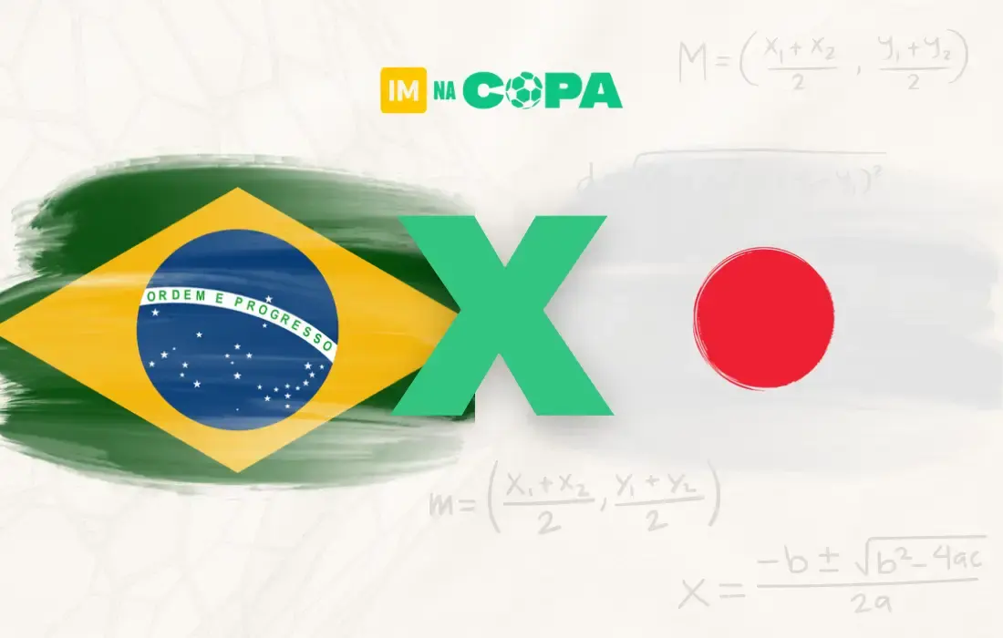 Brasil x Japão: modelo matemático aponta possível resultado do jogo; veja